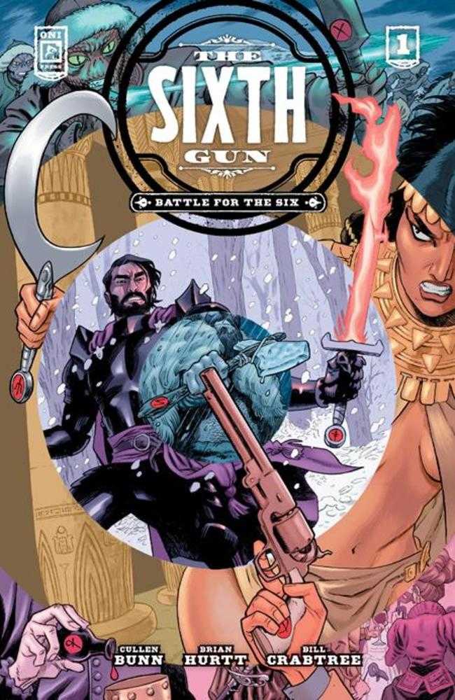 Sixth Gun Battle For the Six #1 CVR A Brian Hurtt 07/23/25 (Of 3)