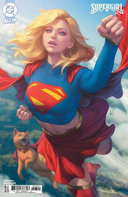 Supergirl #3 CVR B Stanley Artgerm Lau Card Stock Variant 07/09/25