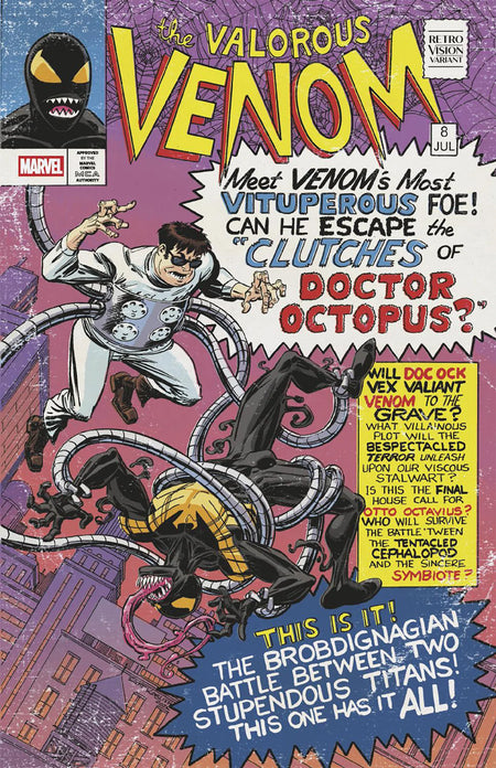 All-New Venom #8 Scott Koblish Retrovision Variant 07/02/25