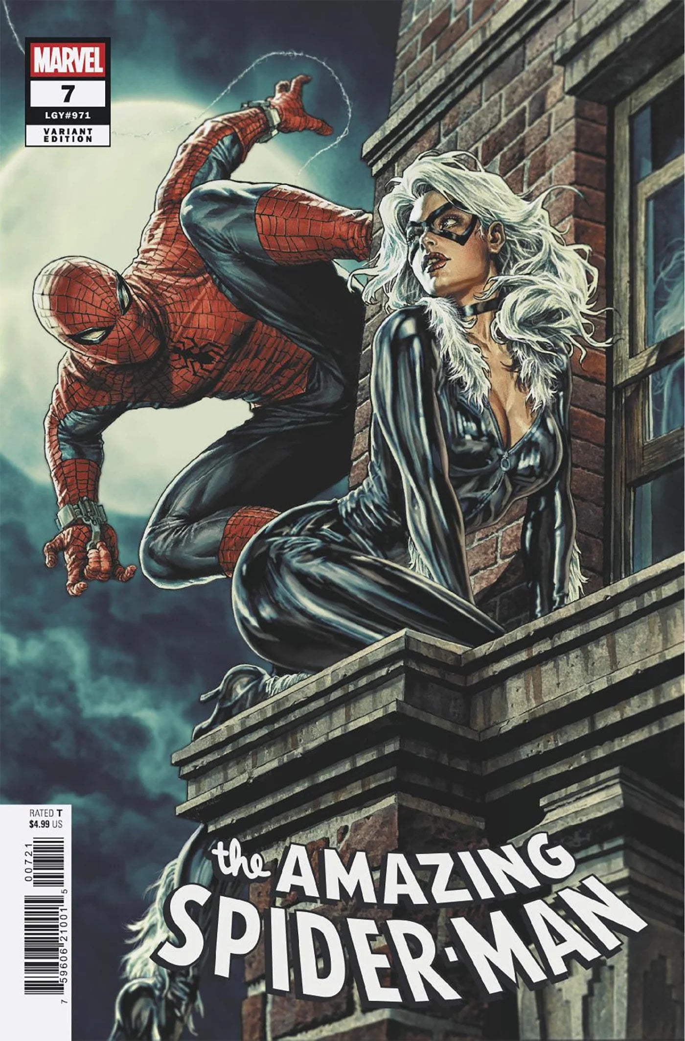 Amazing Spider-Man #7 Lee Bermejo Black Cat Variant 07/02/25