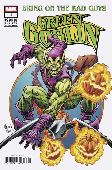 Bring On the Bad Guys: Green Goblin #1 Todd Nauck Iconic Variant 07/02/25