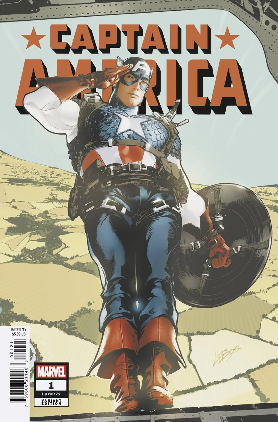 Captain America #1 Pablo Villalobos Variant 07/02/25