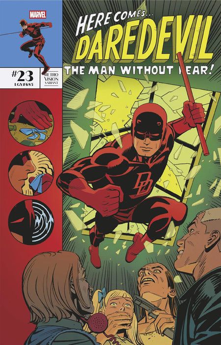 Daredevil #23 Leo Romero Retrovision Variant 07/02/25
