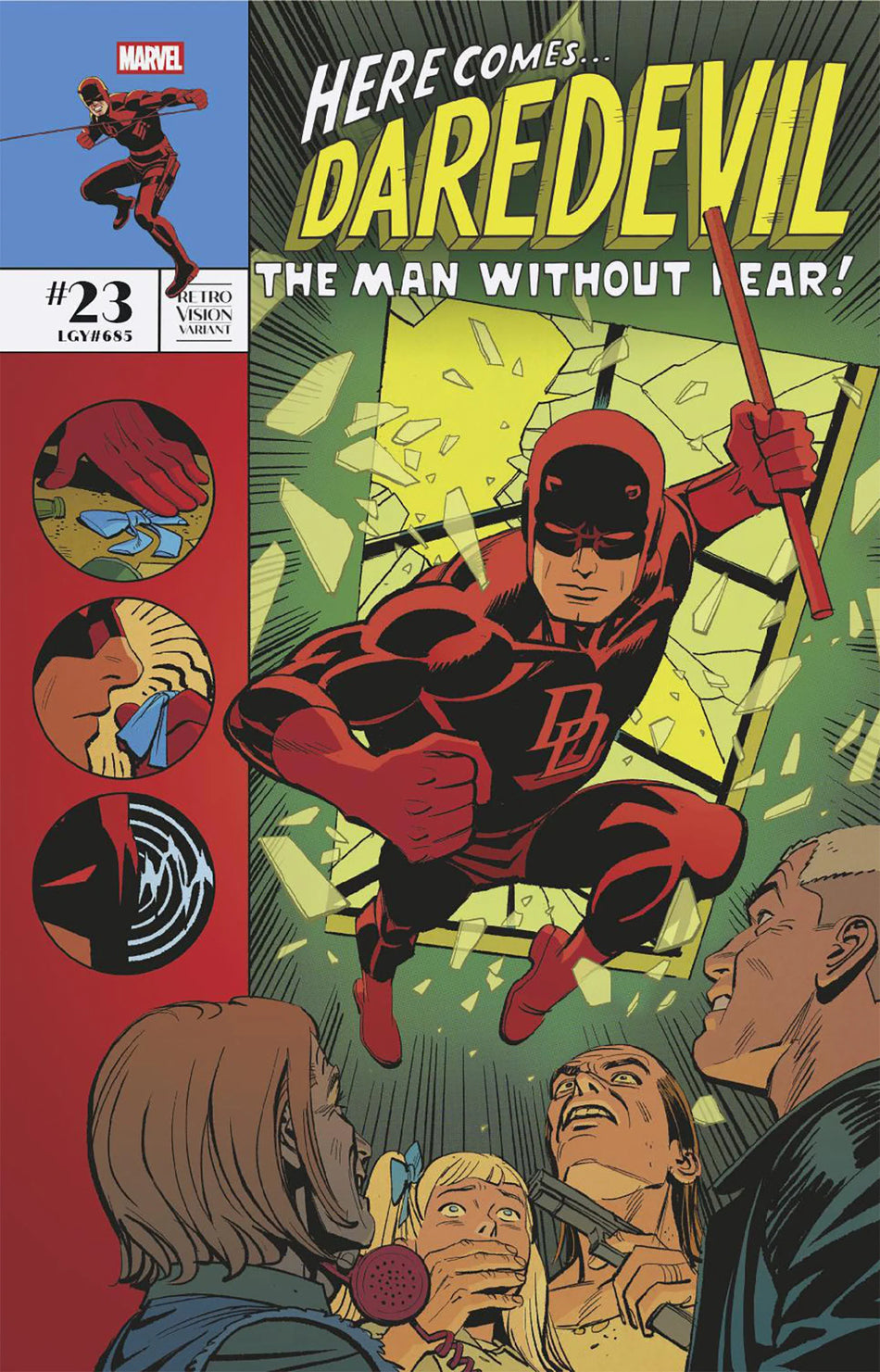 Daredevil #23 Leo Romero Retrovision Variant 07/02/25