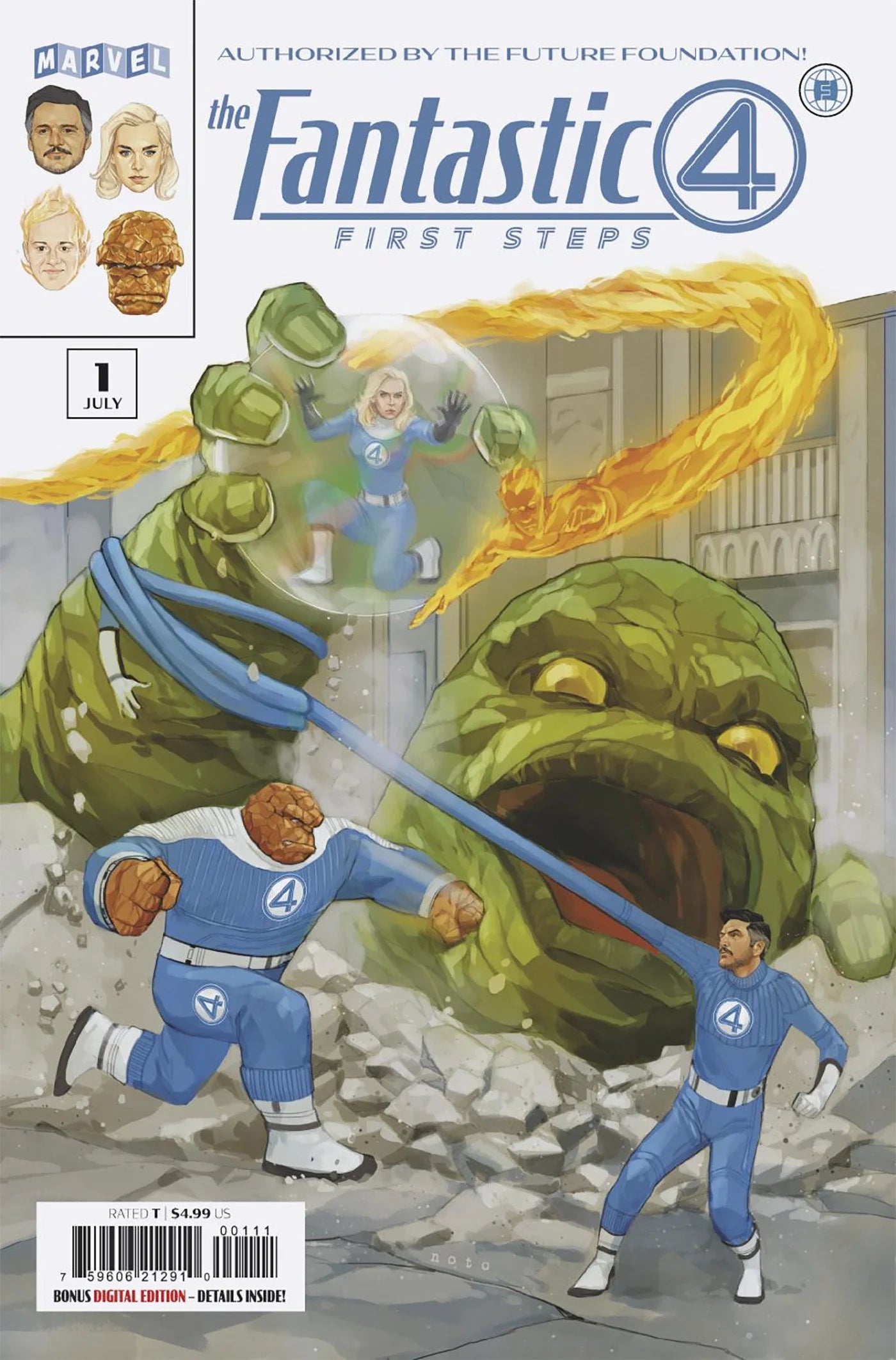 Fantastic Four: First Steps #1 Phil Noto CVR A 07/09/25