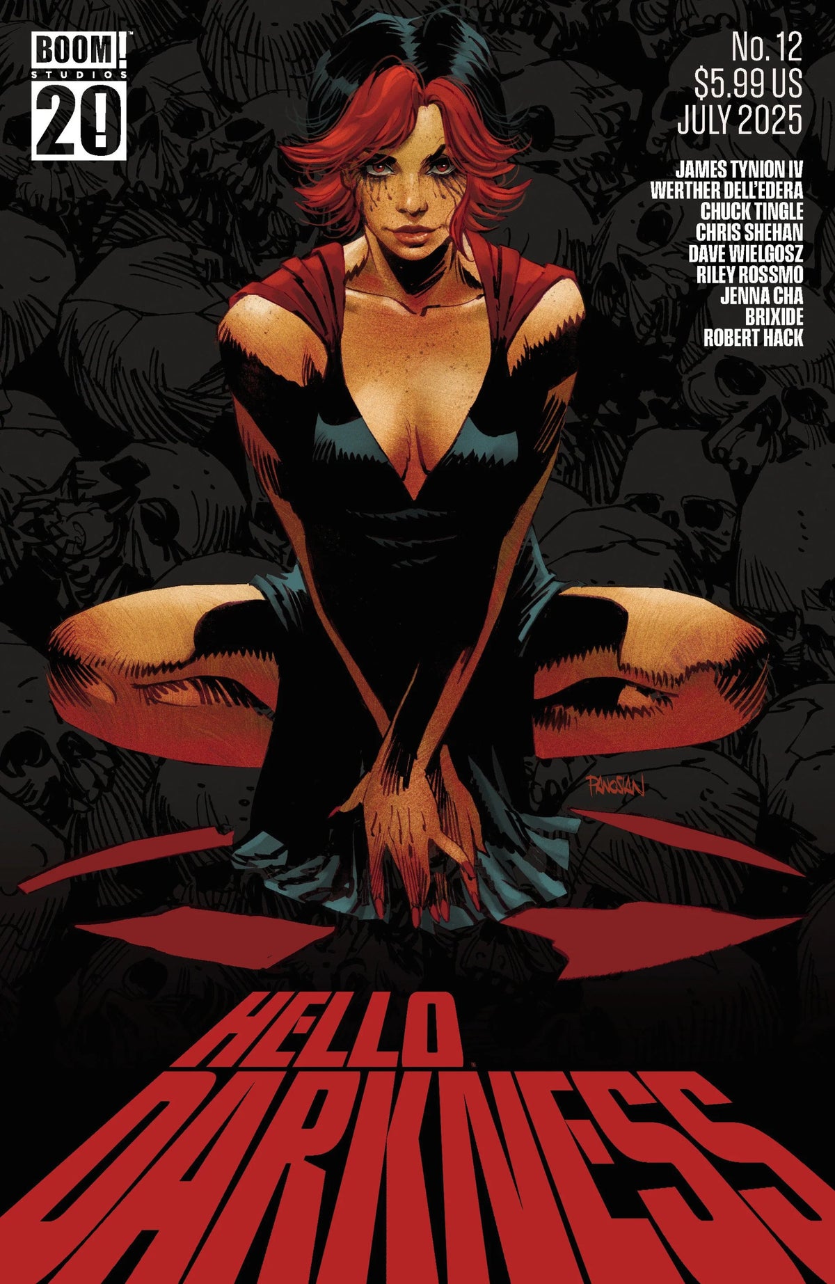 Hello Darkness #12 CVR D Boom 20th Anniversary Variant Dressed Panosian 07/09/25
