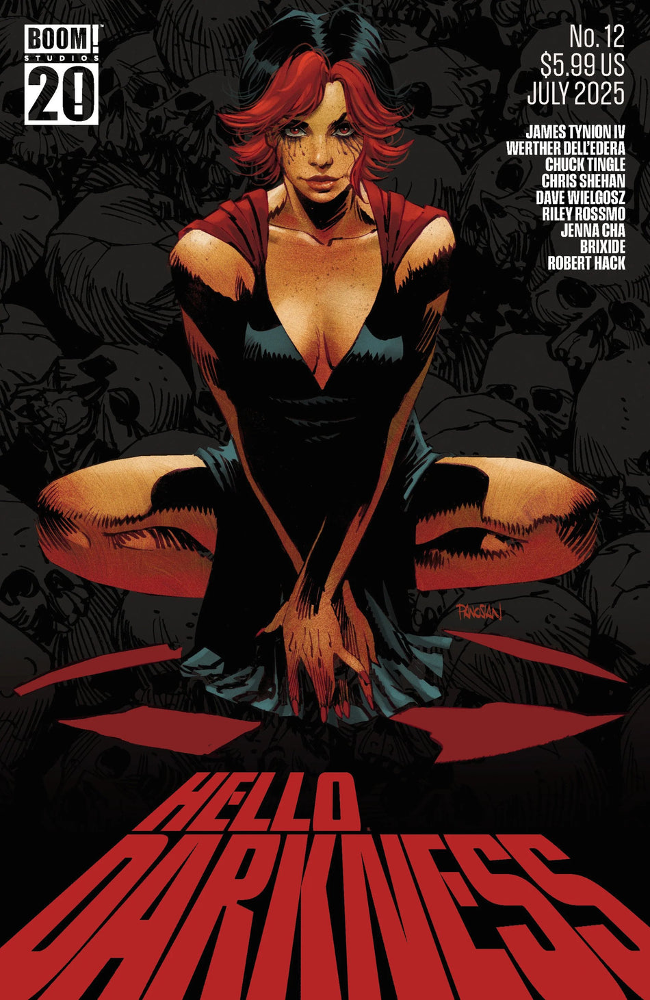Hello Darkness #12 CVR D Boom 20th Anniversary Variant Dressed Panosian 07/09/25