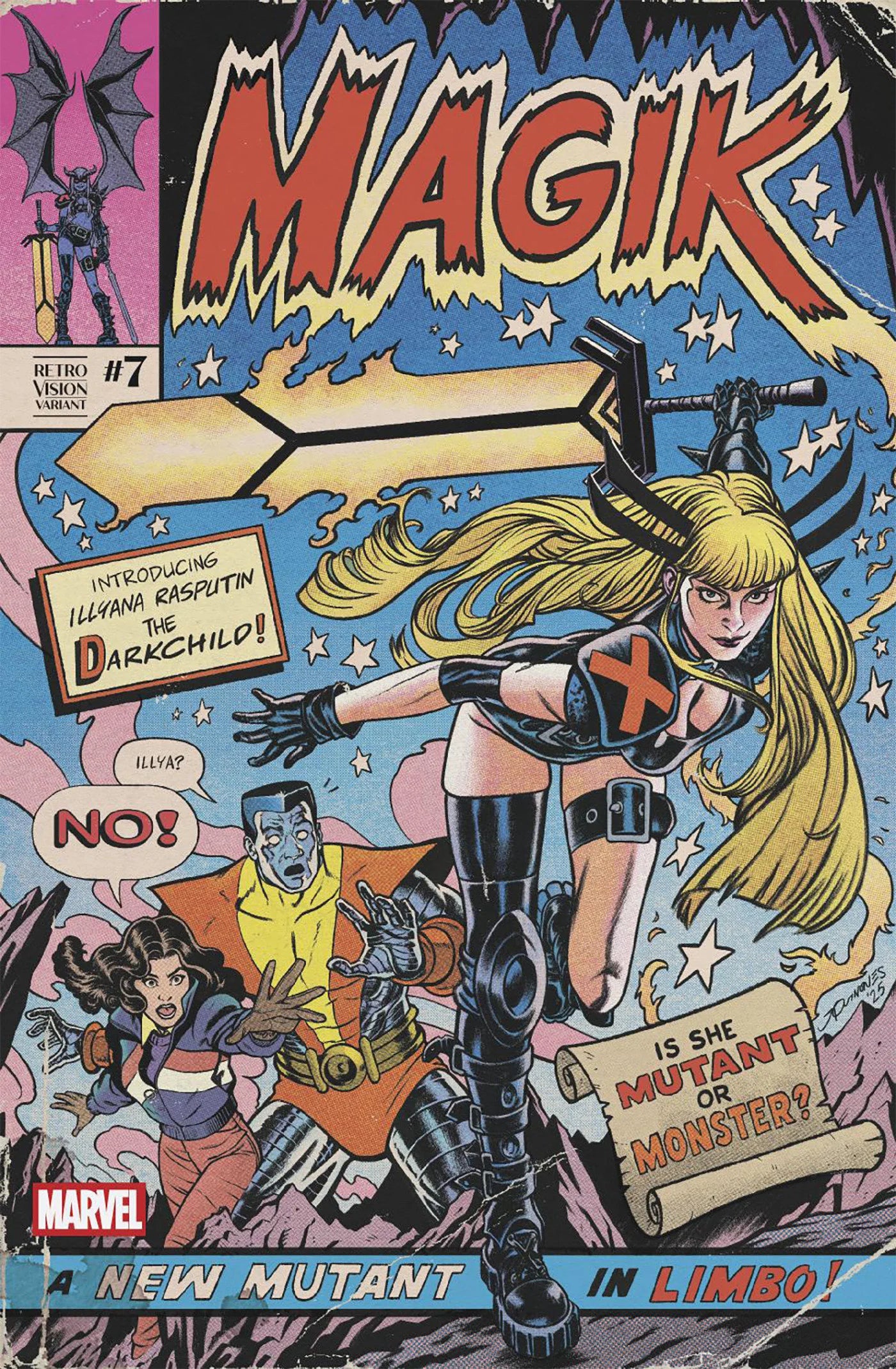 Magik #7 Joe Quinones Retrovision Variant 07/09/25