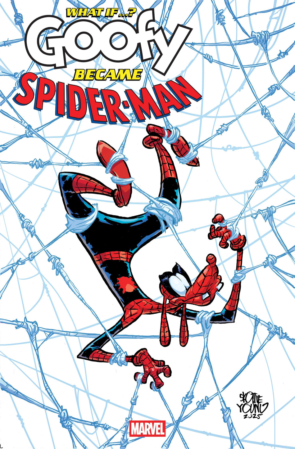 What If...? Goofy Became Spider-Man #1 Skottie Young Variant 07/30/25