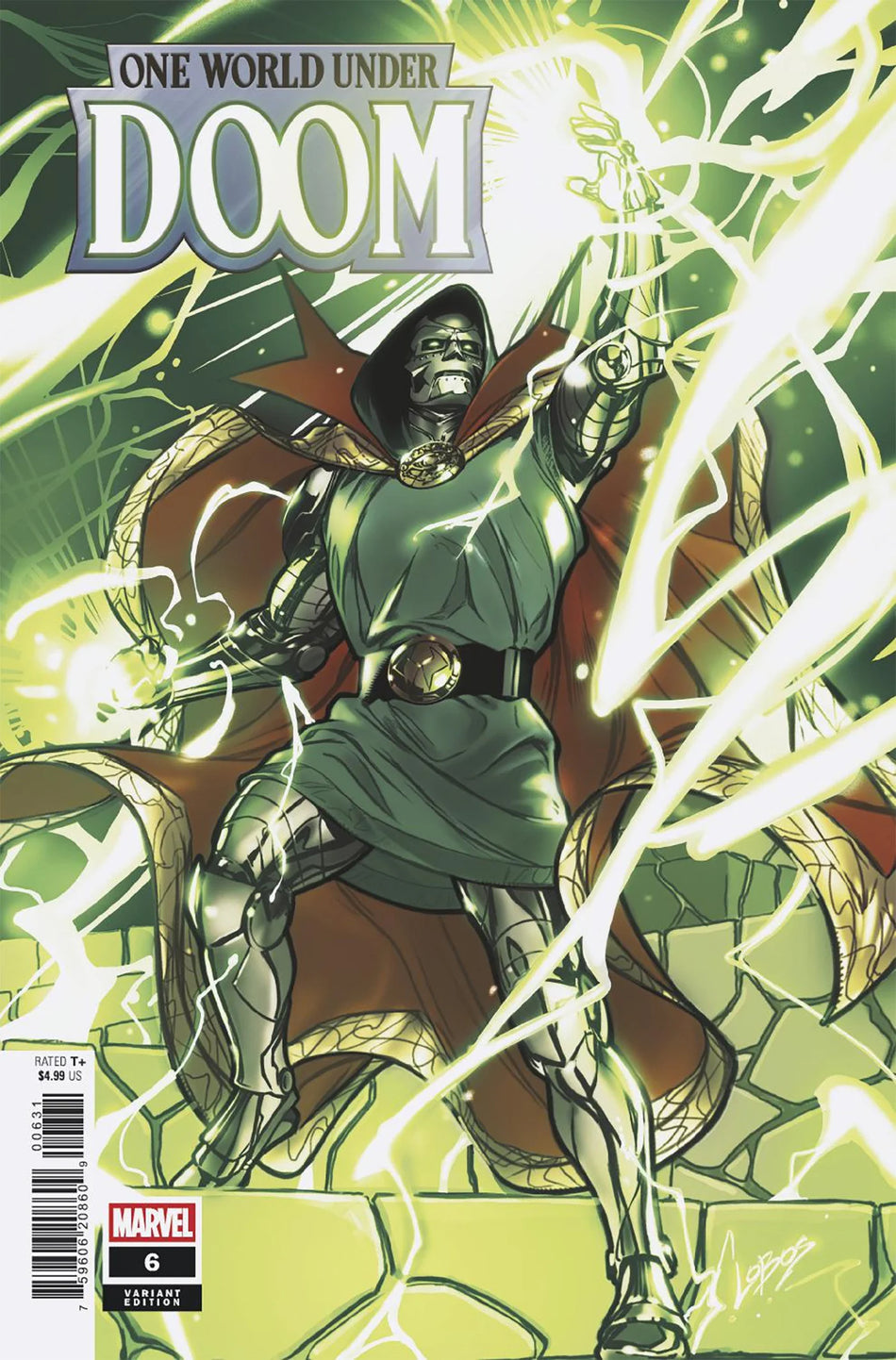 One World Under Doom #6 Pablo Villalobos Variant 08/06/25
