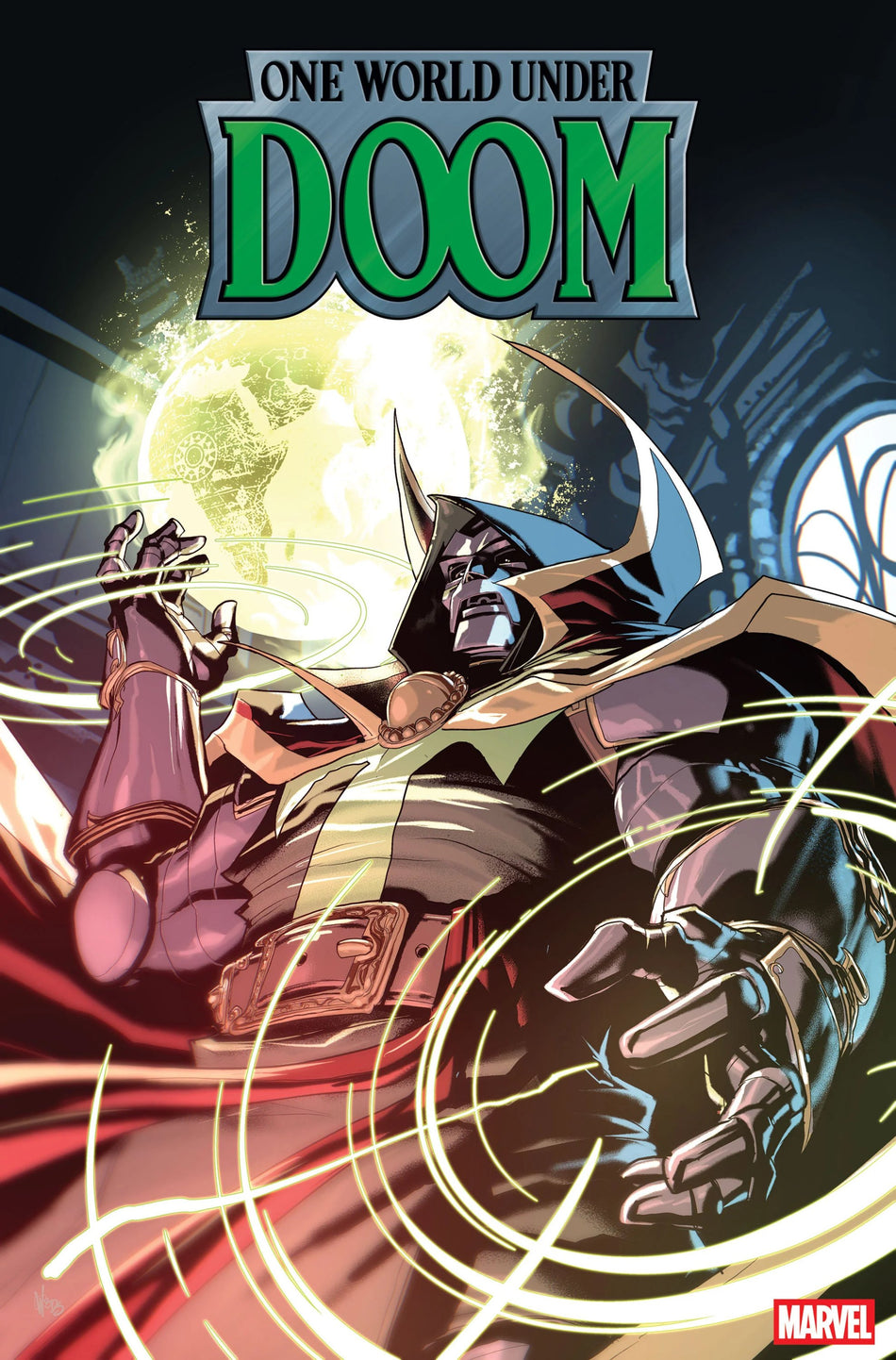 One World Under Doom #6 Pete Woods 1:25 Variant 08/06/25