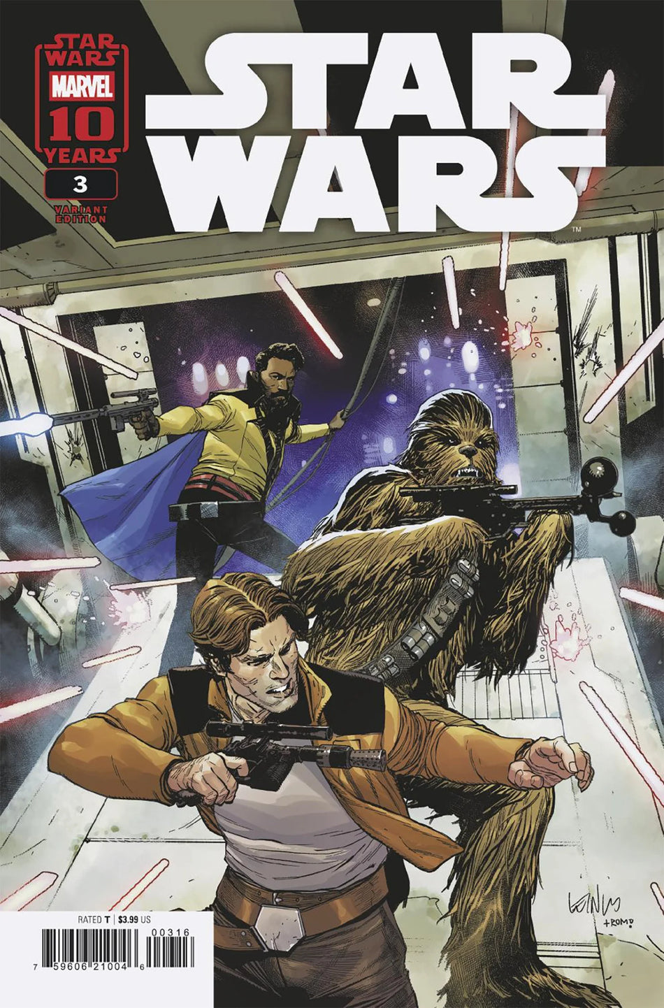 Star Wars #3 Leinil Yu 1:25 Variant 07/16/25
