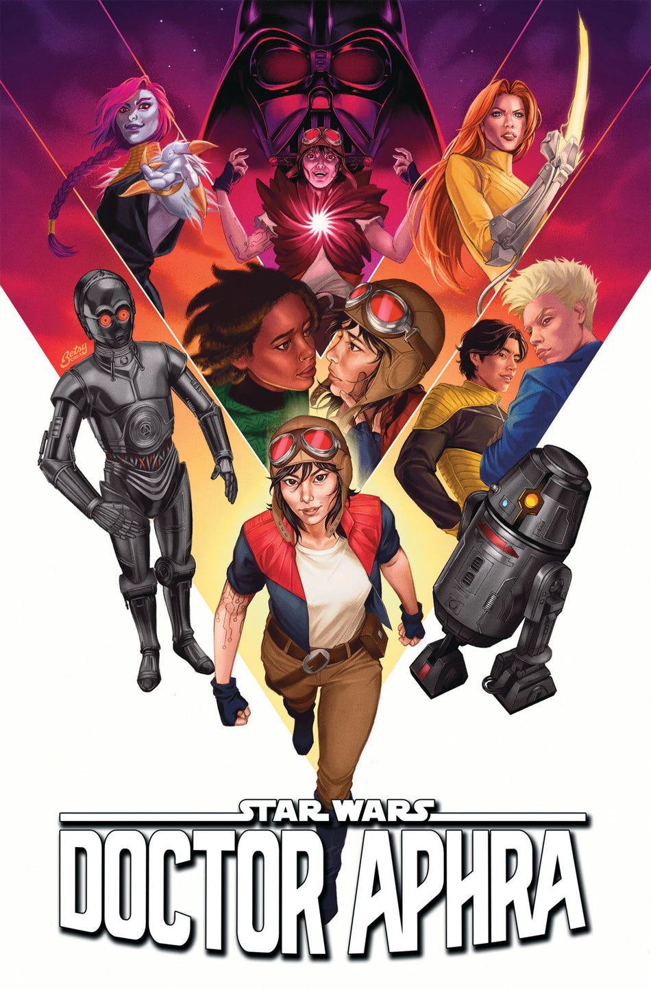 Star Wars: Doctor Aphra  Friends And Enemies Omnibus Betsy Cola Cover [Direct Market Only]