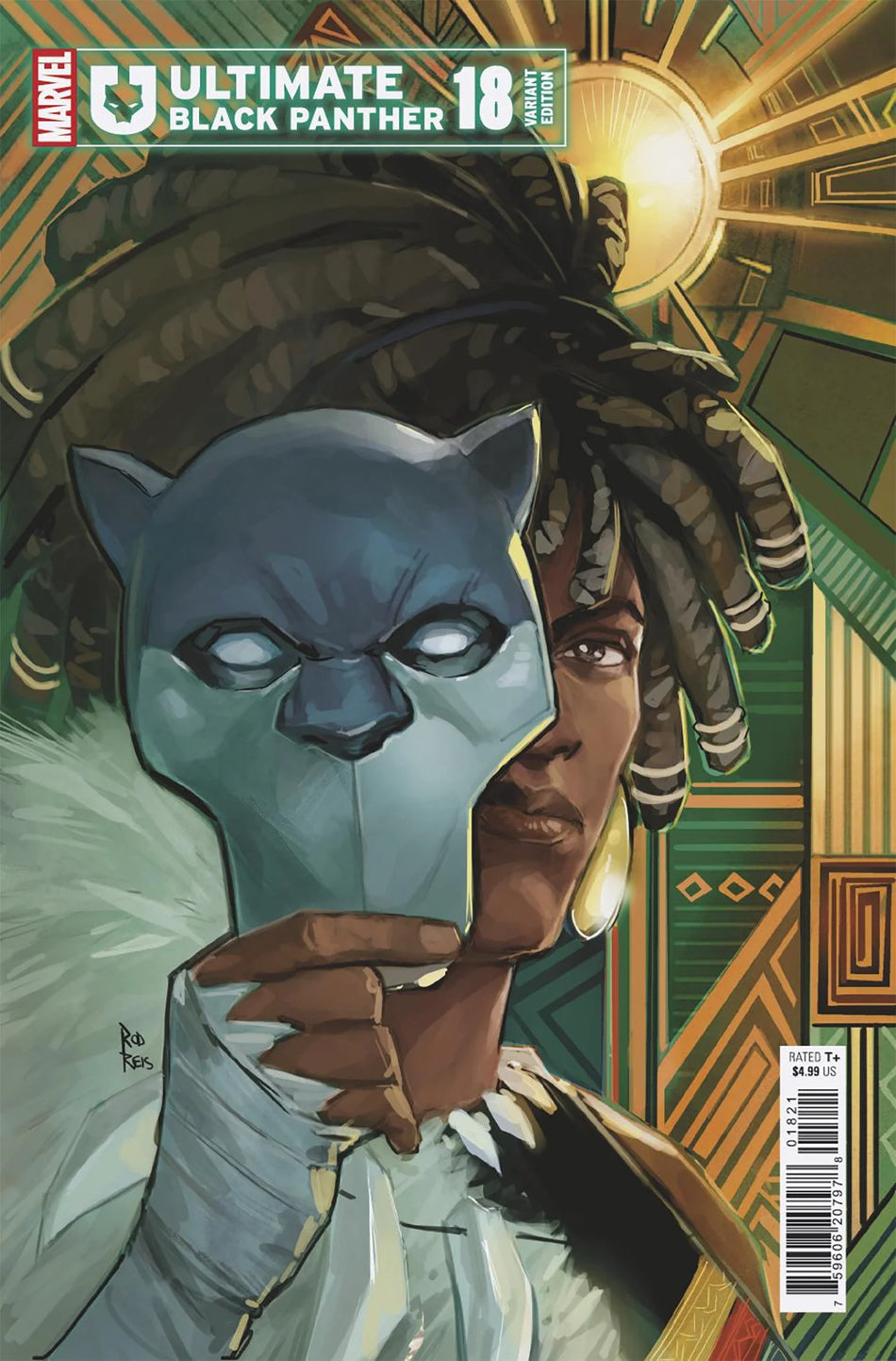 Ultimate Black Panther #18 Rod Reis Ultimate Special Variant 07/16/25