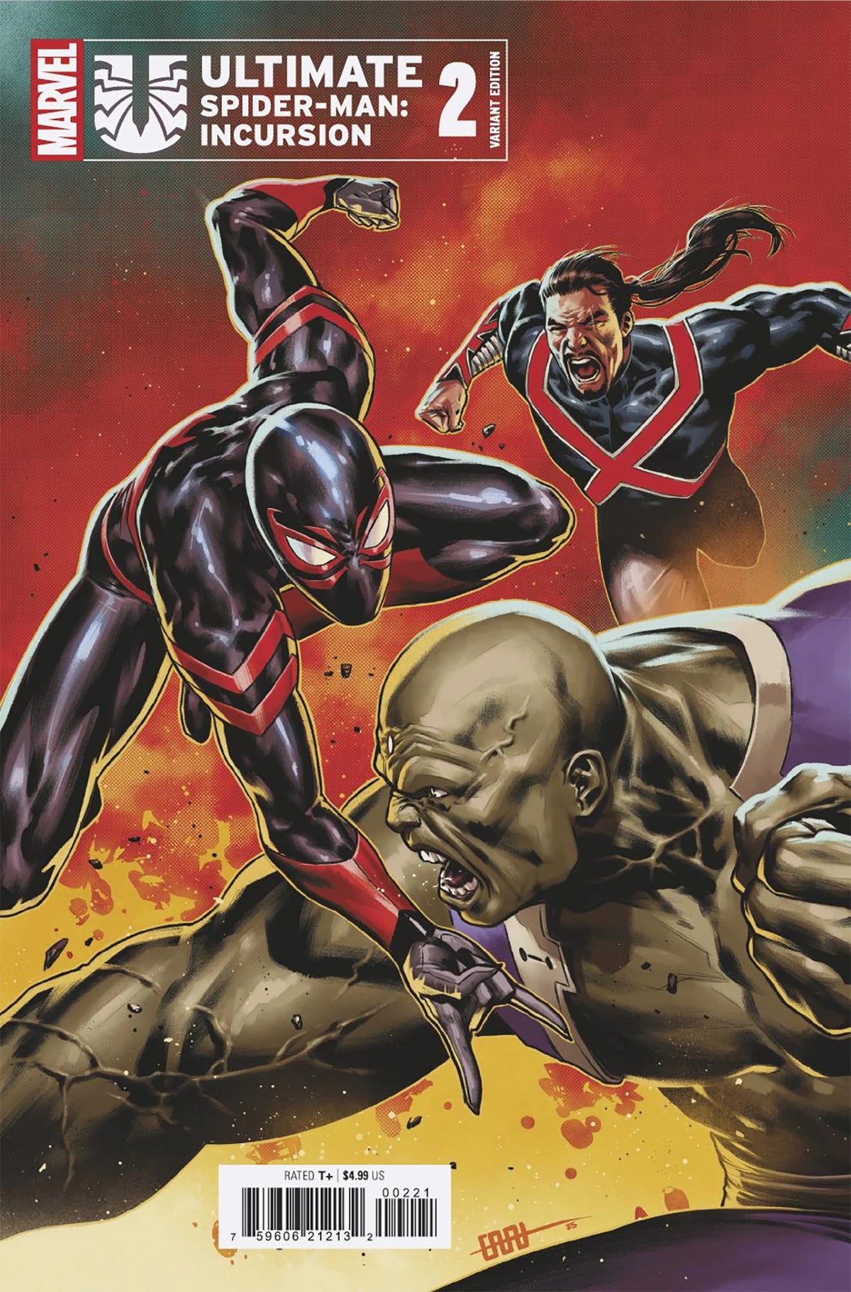 Ultimate Spider-Man: Incursion #2 Cafu Variant 07/09/25