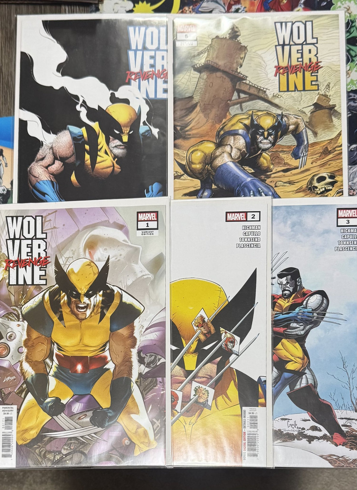 Wolverine Revenge 1-5 Bundle