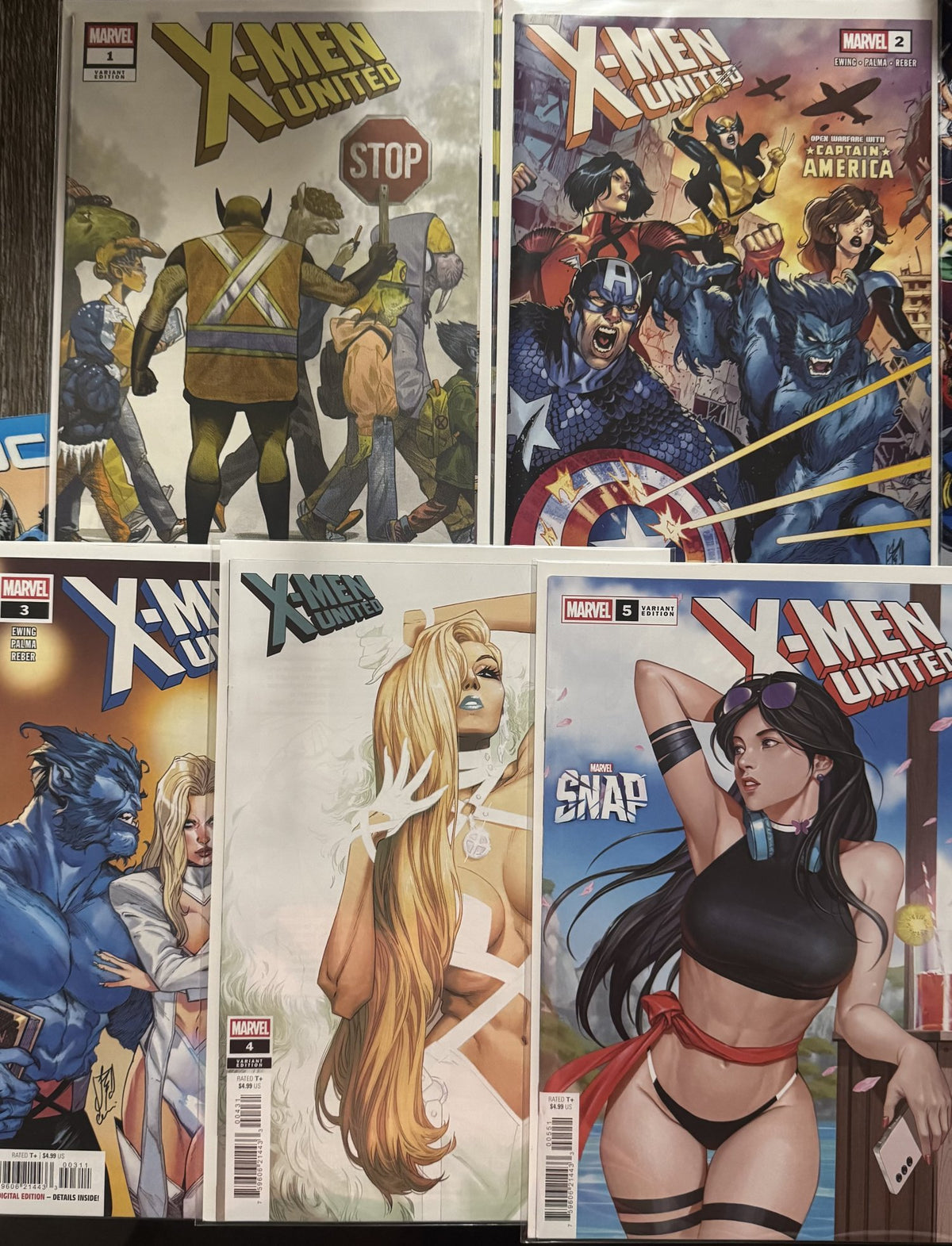 X-Men United 1-5 Bundle