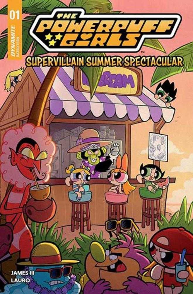 Powerpuff Girls Supervillain Summer Spectacular #1 One Shot CVR A Carlo Lauro 08/13/25