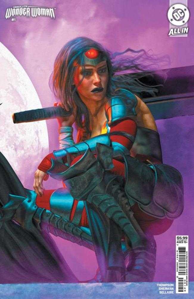 Absolute Wonder Woman #1 6th Print CVR B Mark Spears Connecting Card Stock Variant 06/25/25