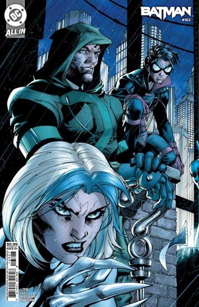 Batman #163 CVR G Jim Lee & Scott Williams Hush Connecting Left Card Stock Variant 05/27/26