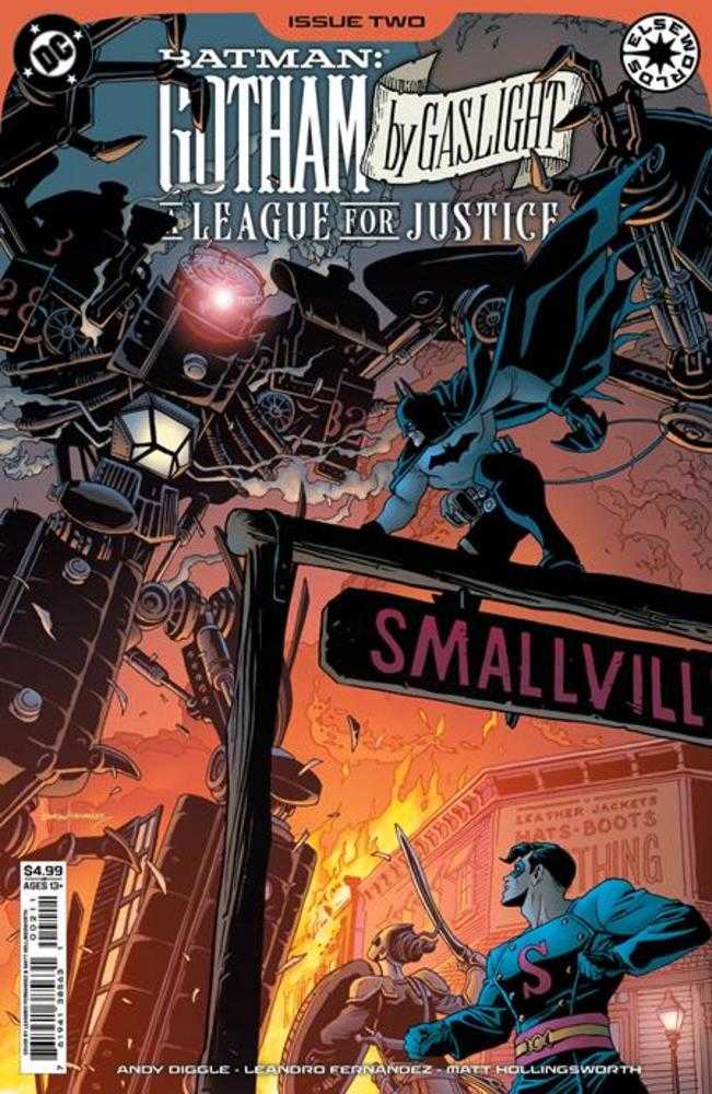 Batman Gotham By Gaslight A League For Justice #2 CVR A Leandro Fernandez 08/13/25 (Of 6)