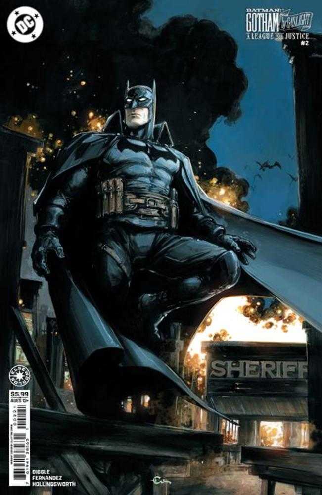 Batman Gotham By Gaslight A League For Justice #2 CVR B Clayton Crain Card Stock Variant 08/13/25 (Of 6)