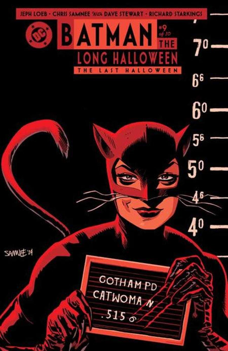 Batman the Long Halloween the Last Halloween #9 CVR B Chris Samnee Card Stock Variant 10/08/25 (of 10)