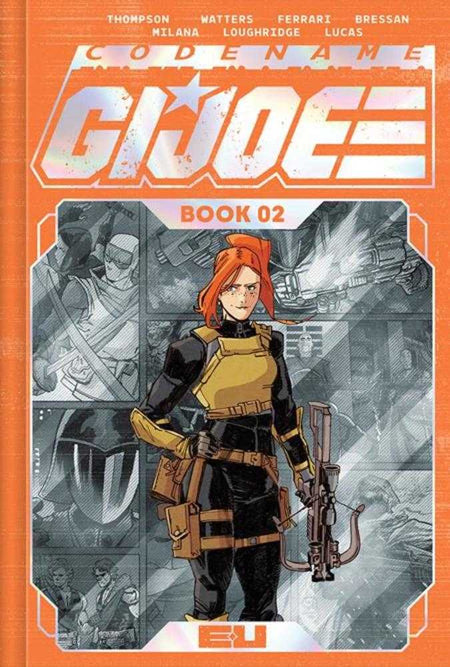 Codename G.I. Joe Deluxe Edition Hardcover Book 02 Marco Ferrari Spot Foil Cover 09/24/25