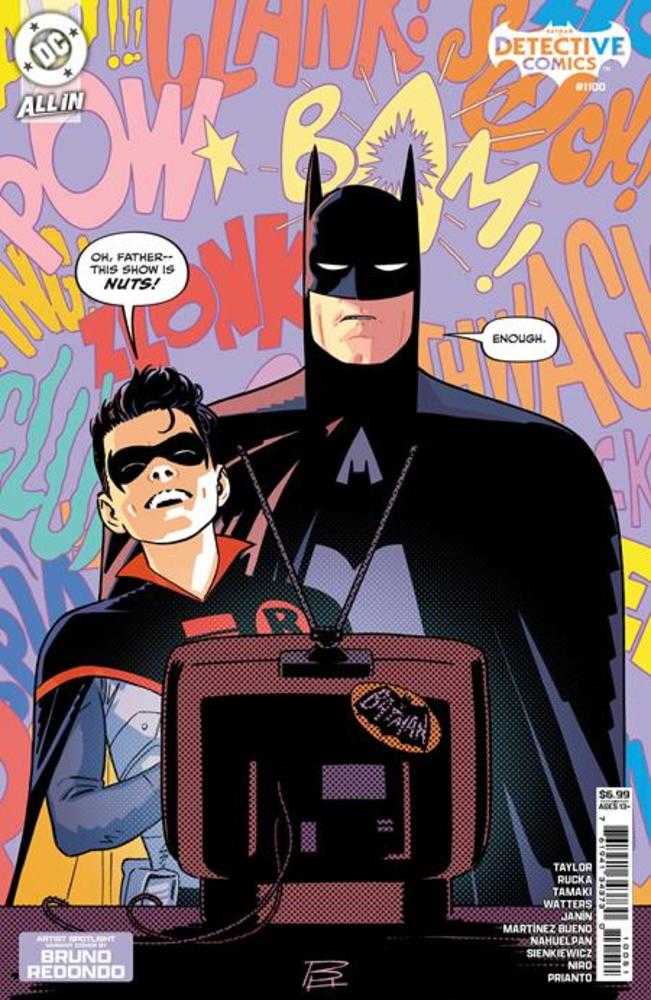 Detective Comics #1100 CVR E Bruno Redondo Artist Spotlight Card Stock Variant 08/20/25