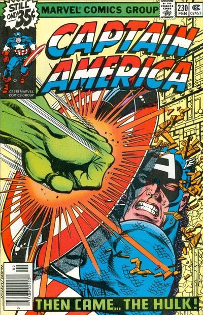 Captain America 1968 #230 Regular Edition - low grade - $6.99