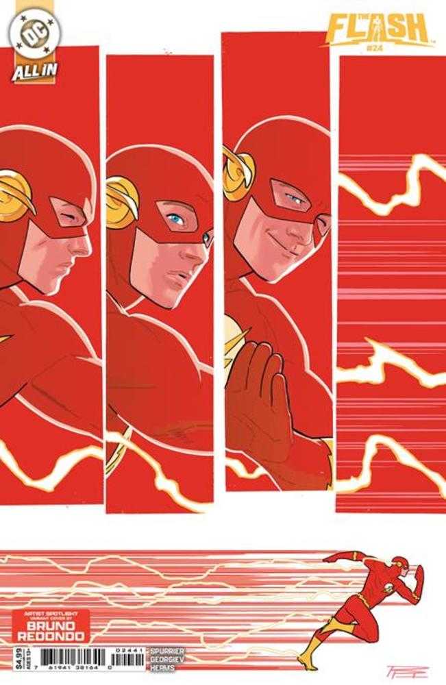 Flash #24 CVR D Bruno Redondo Artist Spotlight Card Stock Variant 08/27/25