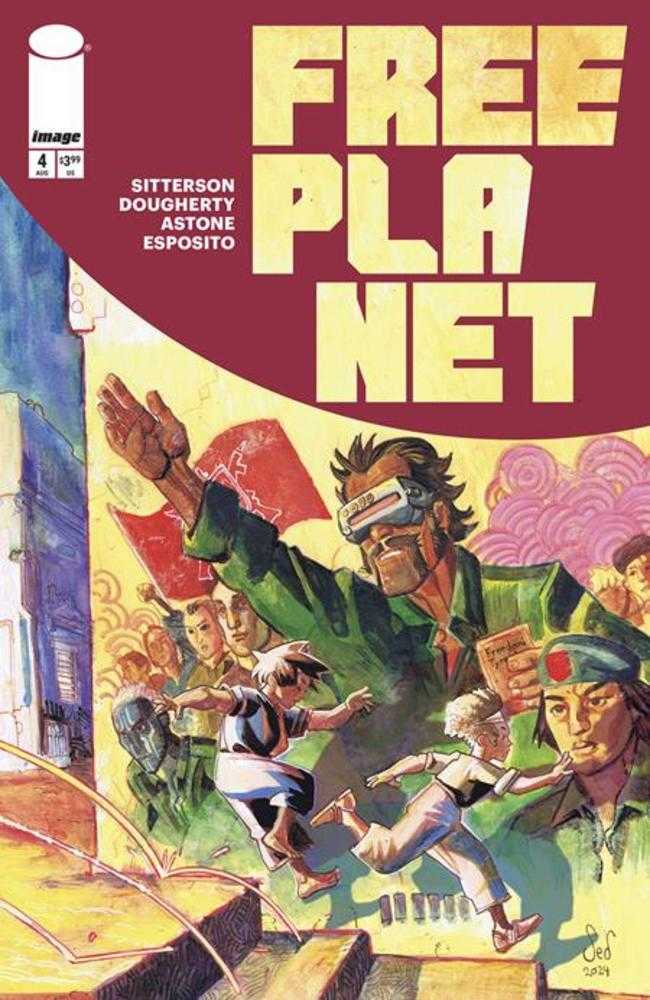 Free Planet #4 CVR A Jed Dougherty 08/13/25
