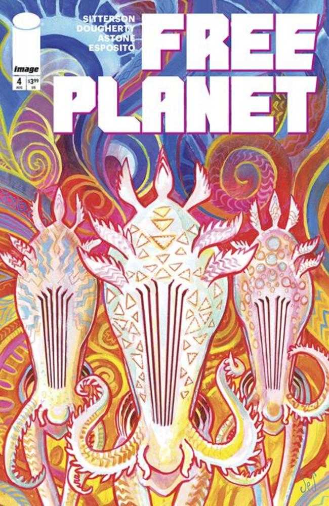Free Planet #4 CVR B Jed Dougherty Tentacles Variant 08/13/25