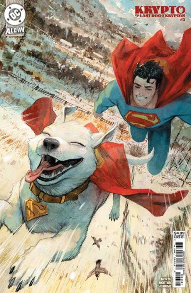 Krypto the Last Dog of Krypton #3 CVR B Niko Henrichon Card Stock Variant 08/20/25 (Of 5)