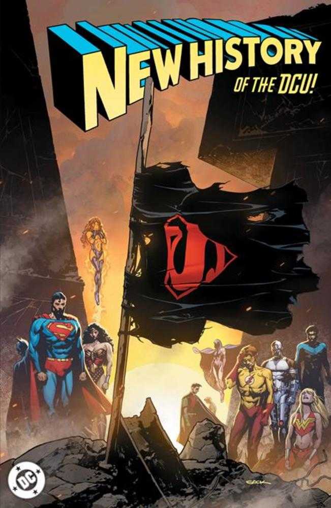 New History of the DC Universe #3 CVR E Ryan Sook Foil Variant 09/24/25 (of 4)