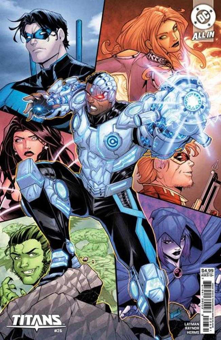 Titans #26 CVR C Travis Mercer Card Stock Variant 08/20/25