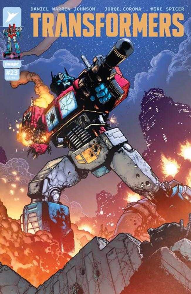 Transformers #23 CVR D 1:25 Doug Mahnke & David Baron Variant 08/13/25