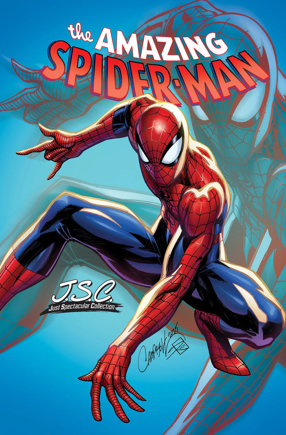 Amazing Spider-Man #10 J. Scott Campbell Just Spectacular Collection Variant 08/20/25