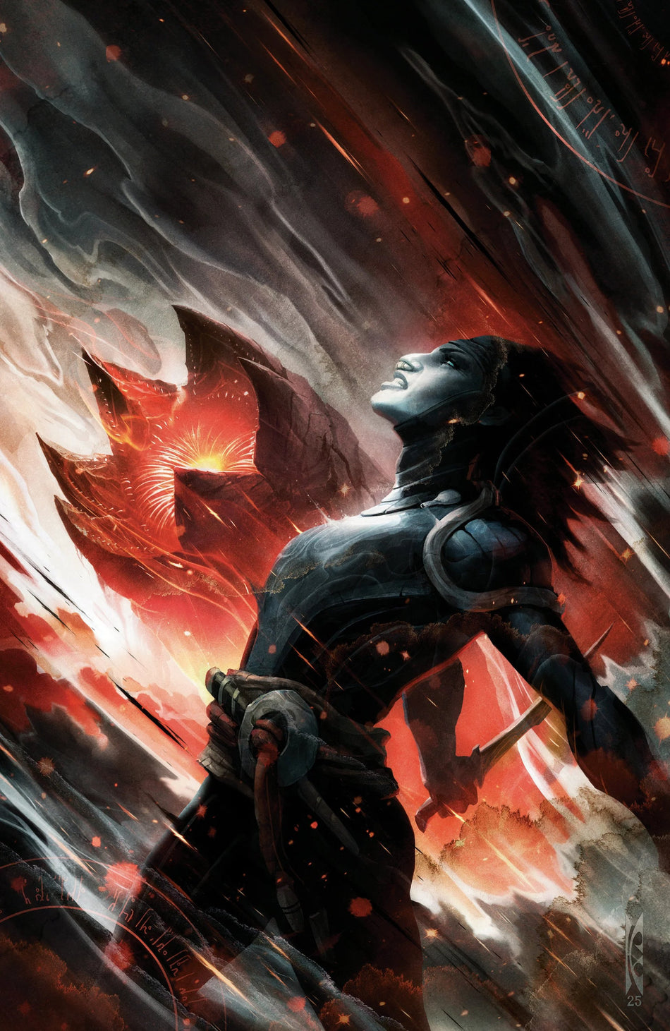 Dune: Edge of A Crysknife: Rage of Shai-Hulud #1 E One-Per-Store Variant Full Art Swanland 08/27/25