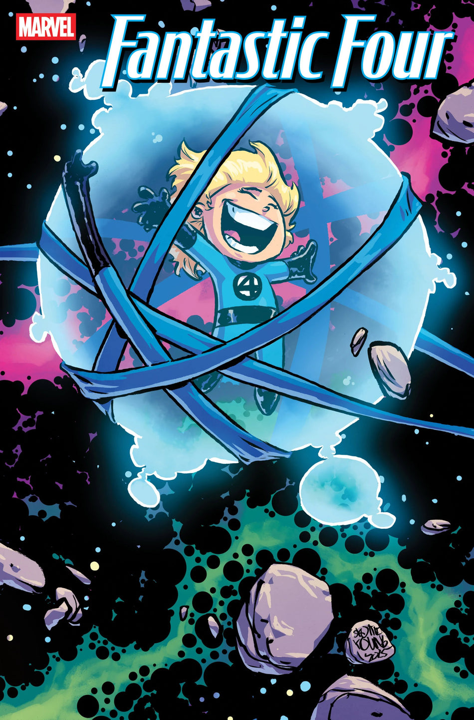 Fantastic Four #2 Skottie Young 5-Part Connecting Variant 08/13/25