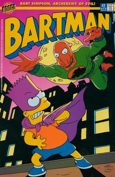 Bartman 1993 #2 - high grade - $7.99