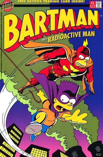 Bartman 1993 #3 - high grade - $6.99