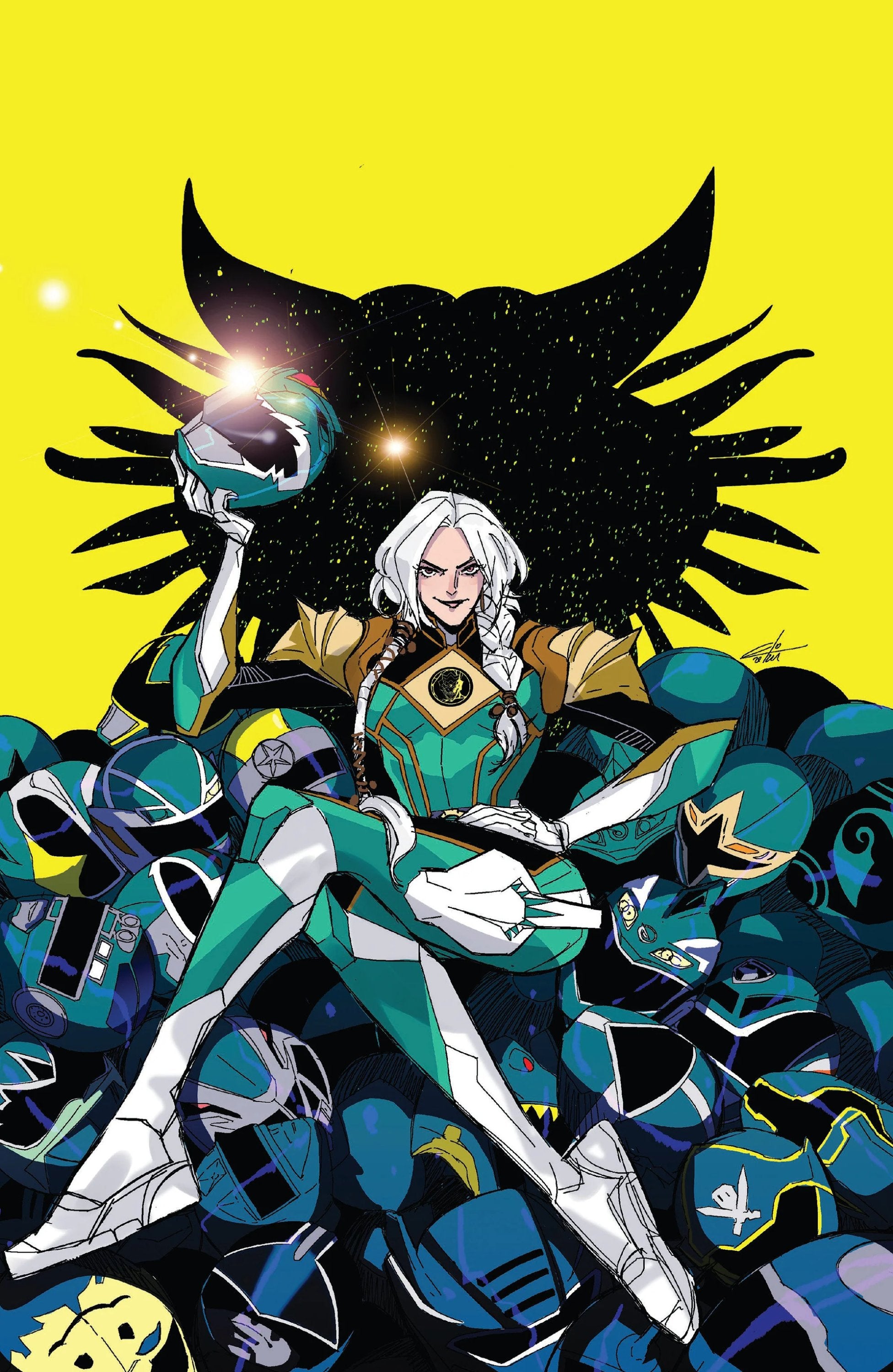 Power Rangers Prime #9 H FOC Reveal Variant Dressed Carlini 08/06/25