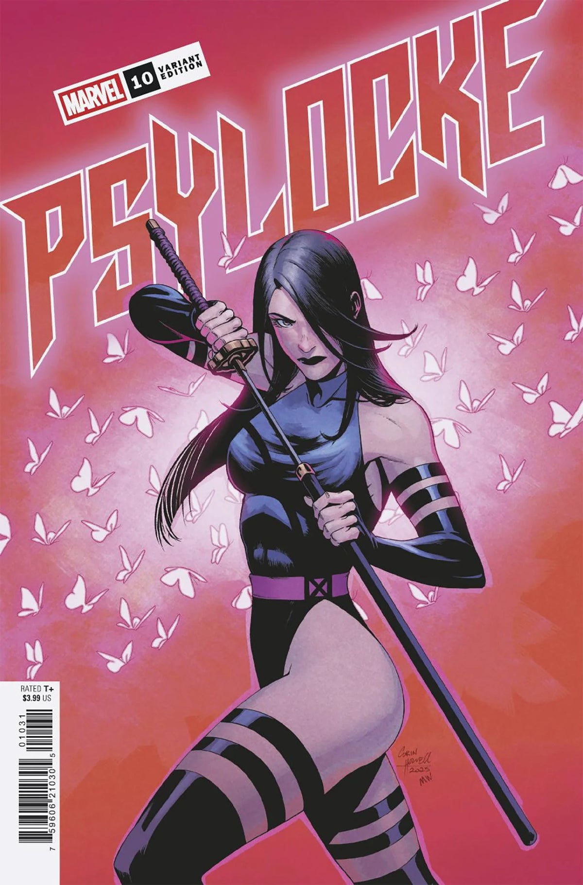Psylocke #10 Corin Howell Variant 08/20/25