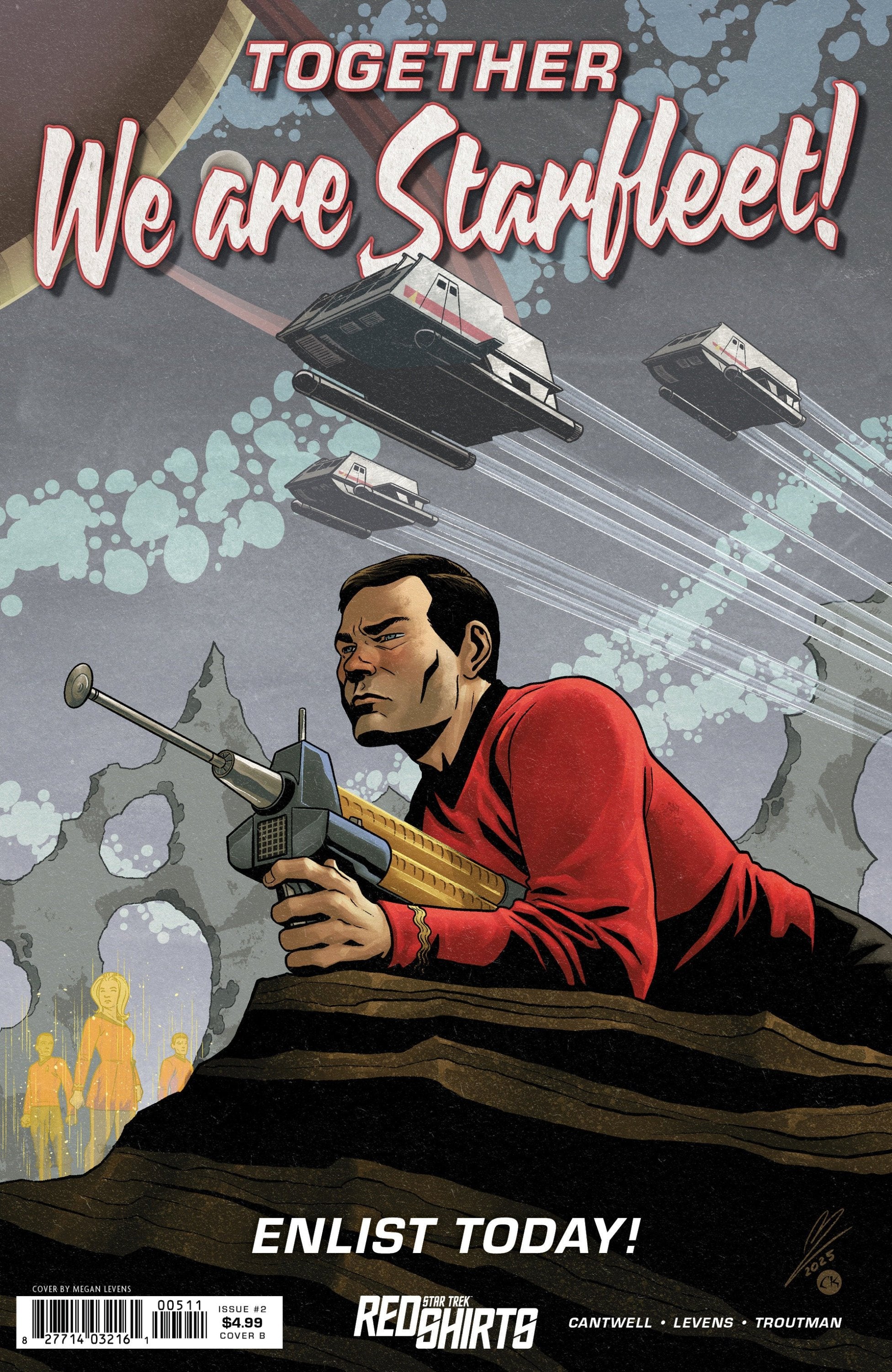 Star Trek: Red Shirts #2 Variant B Levens Federation Recruitment 09/03/25
