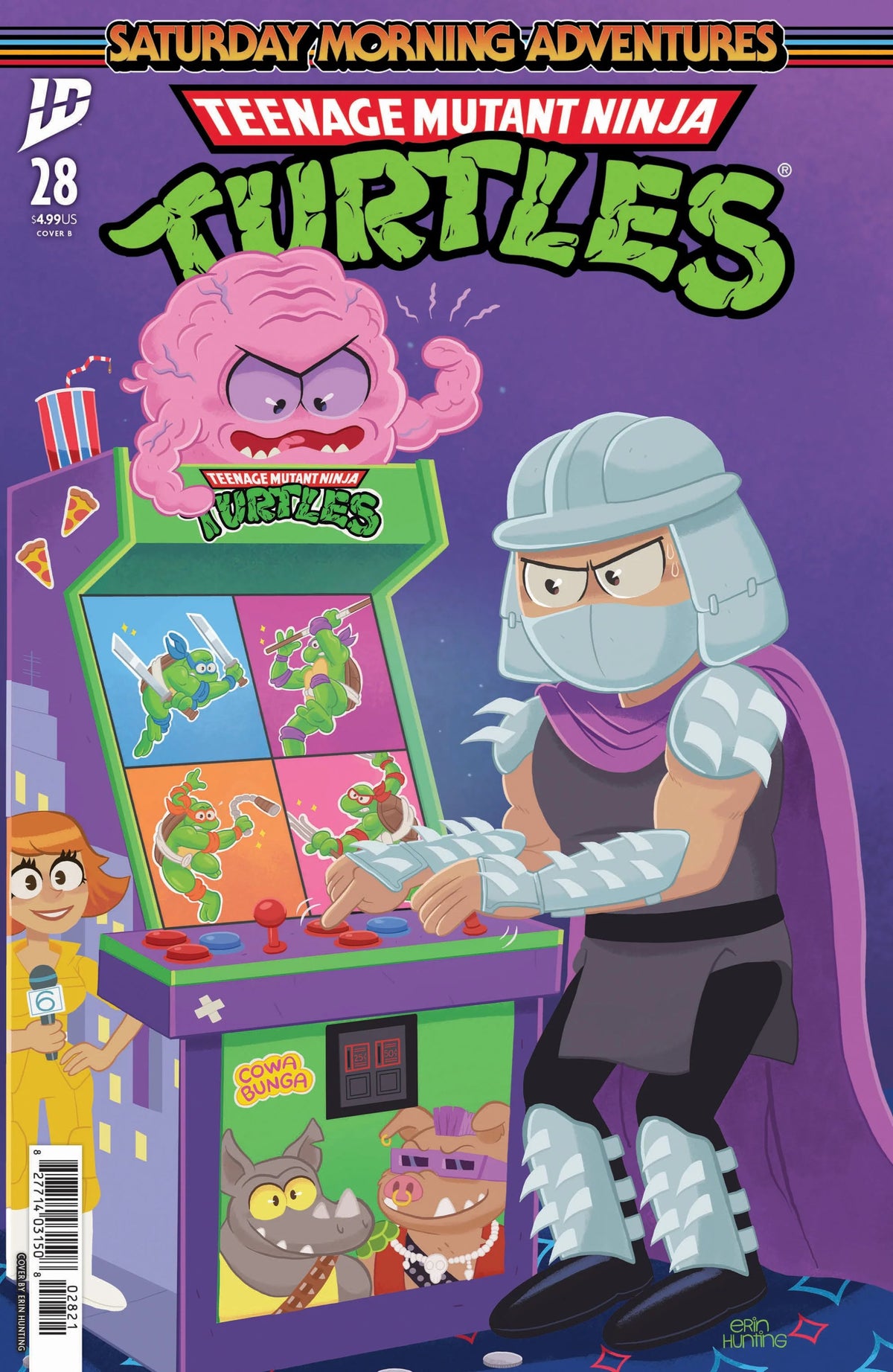 Teenage Mutant Ninja Turtles: Saturday Morning Adventures #28 Variant B Hunting 08/27/25