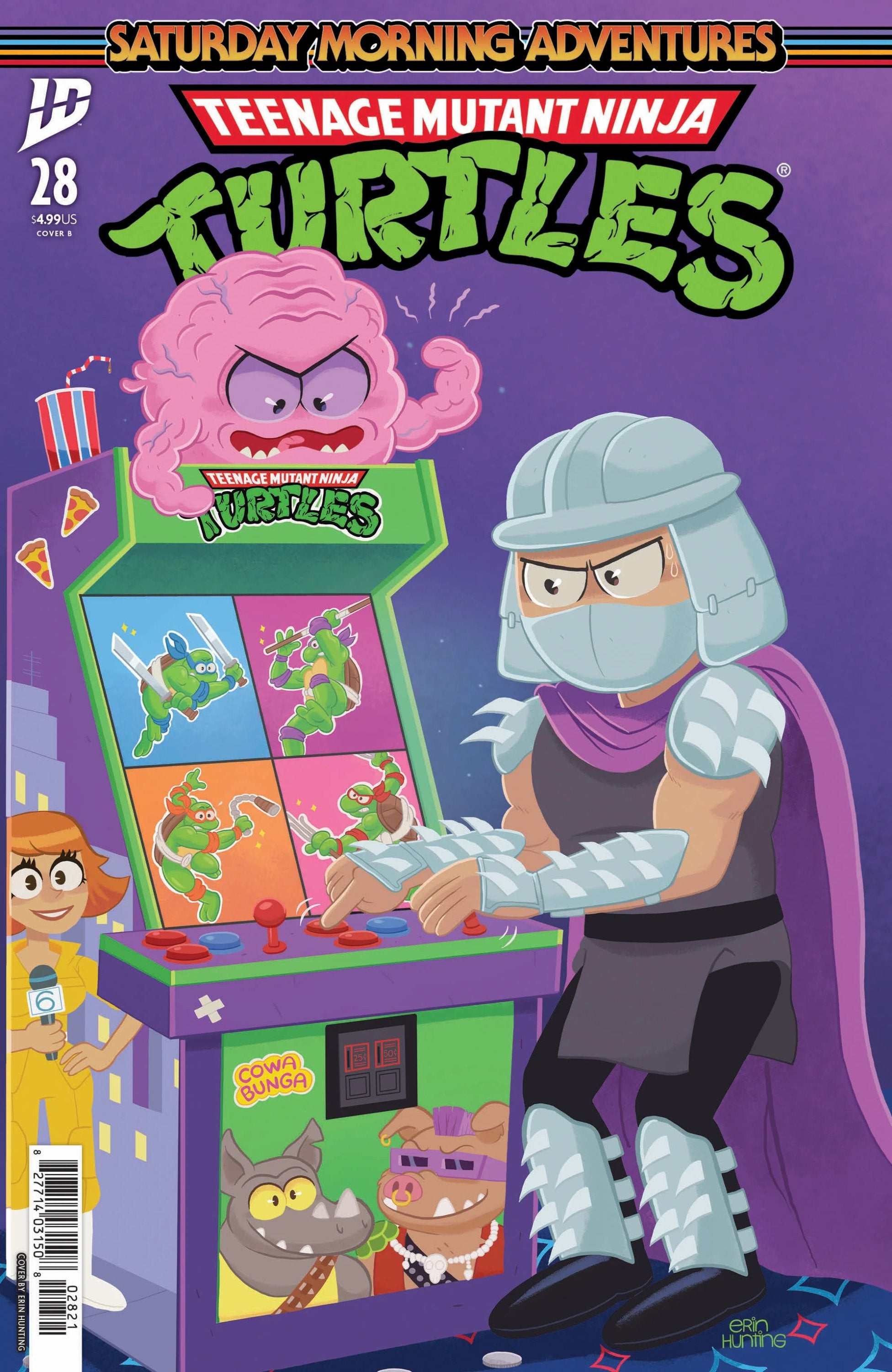 Teenage Mutant Ninja Turtles: Saturday Morning Adventures #28 Variant B Hunting 08/27/25