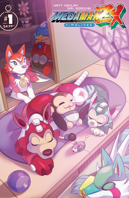 Mega Man ZX Timelines #1 One Shot CVR C INC 1:5 ANDREW DICKMAN VAR 01/14/26