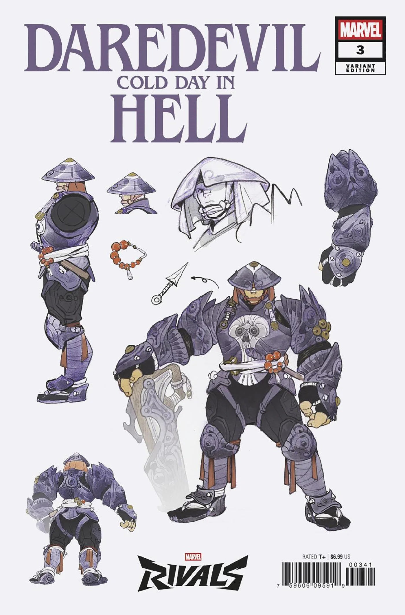 Daredevil: Cold Day In Hell #3 Peach Momoko Marvel Rivals Variant 08/06/25