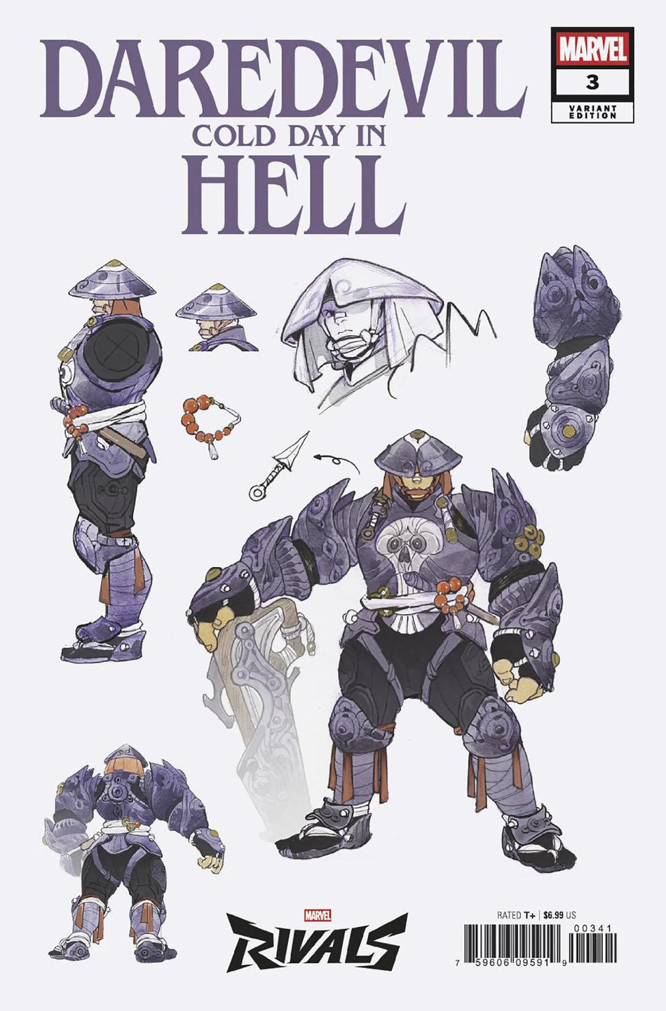 Daredevil: Cold Day In Hell #3 Peach Momoko Marvel Rivals Variant 08/06/25